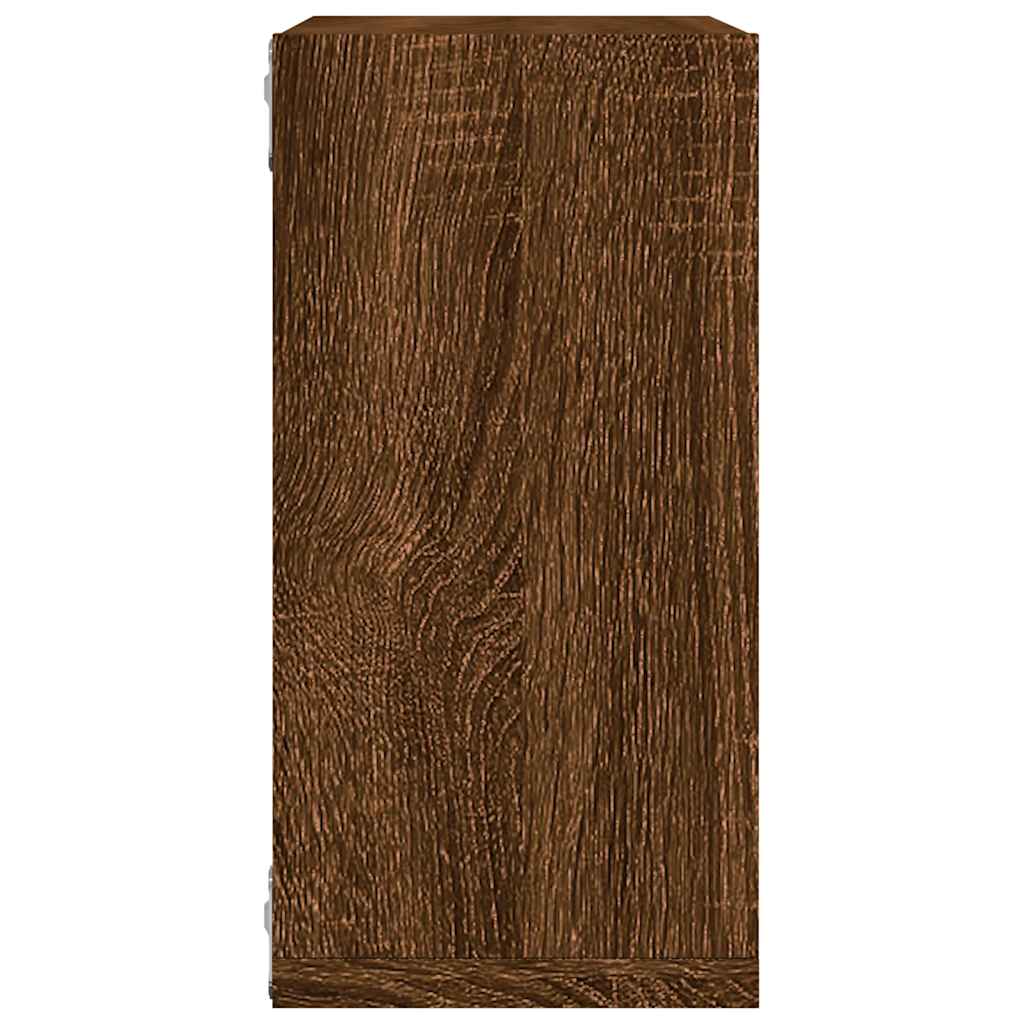 Rafturi cuburi de perete 6 buc Stejar maro 30x15x30 cm GartenMobel Dekor