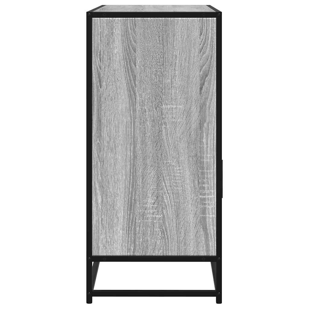 Servantă, gri sonoma, 100x35x76 cm, lemn prelucrat GartenMobel Dekor