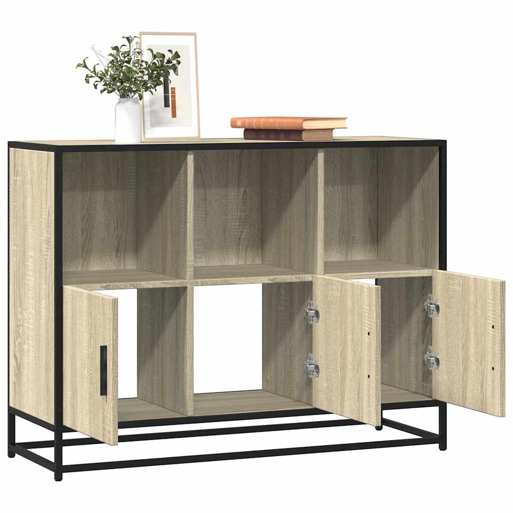 Servantă, stejar sonoma, 100x35x76 cm, lemn prelucrat GartenMobel Dekor