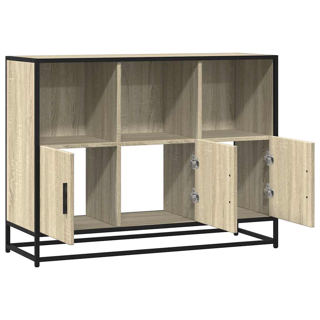 Servantă, stejar sonoma, 100x35x76 cm, lemn prelucrat GartenMobel Dekor