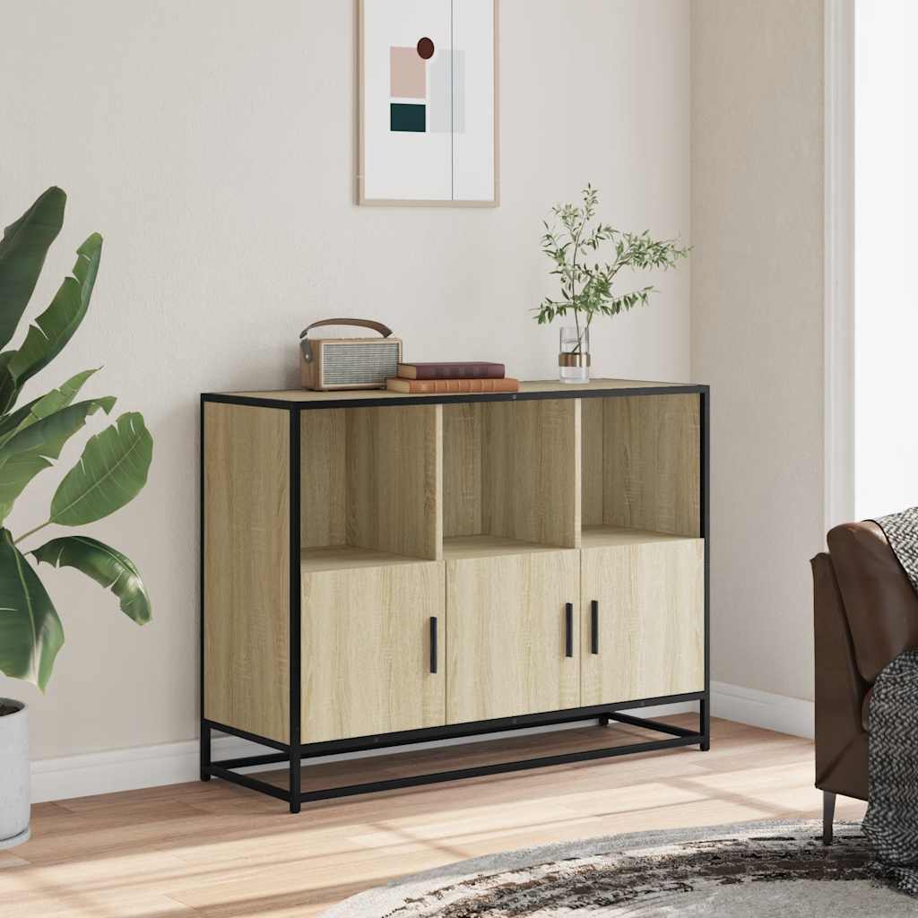 Servantă, stejar sonoma, 100x35x76 cm, lemn prelucrat GartenMobel Dekor