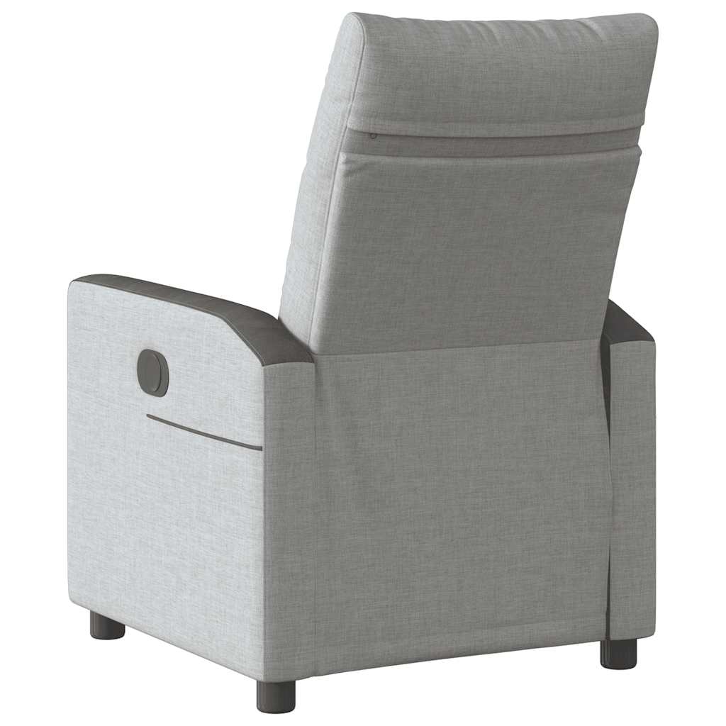 Scaun reclinabil electric Cloud Grey Fabric GartenMobel Dekor