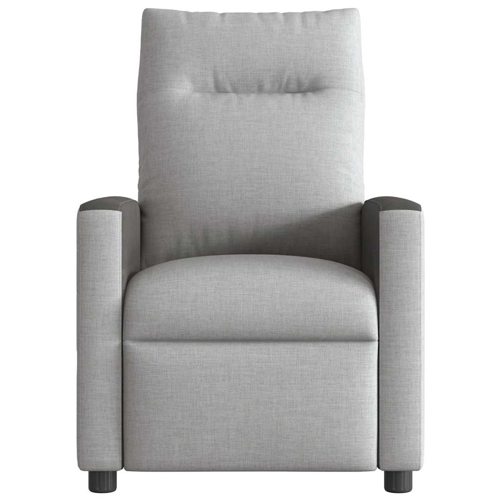 Scaun reclinabil electric Cloud Grey Fabric GartenMobel Dekor
