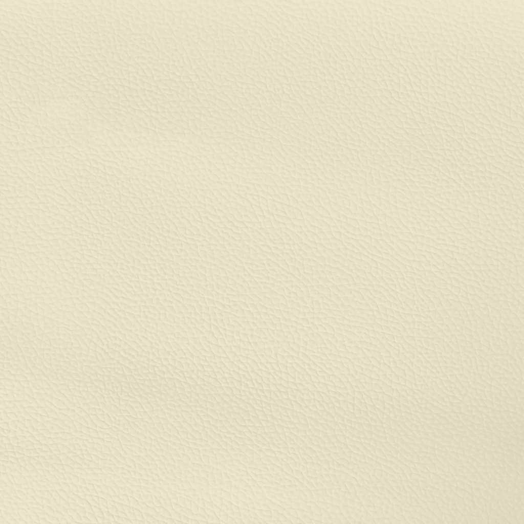 Cadru de pat fără saltea cremă 120x190 cm piele artificială GartenMobel Dekor