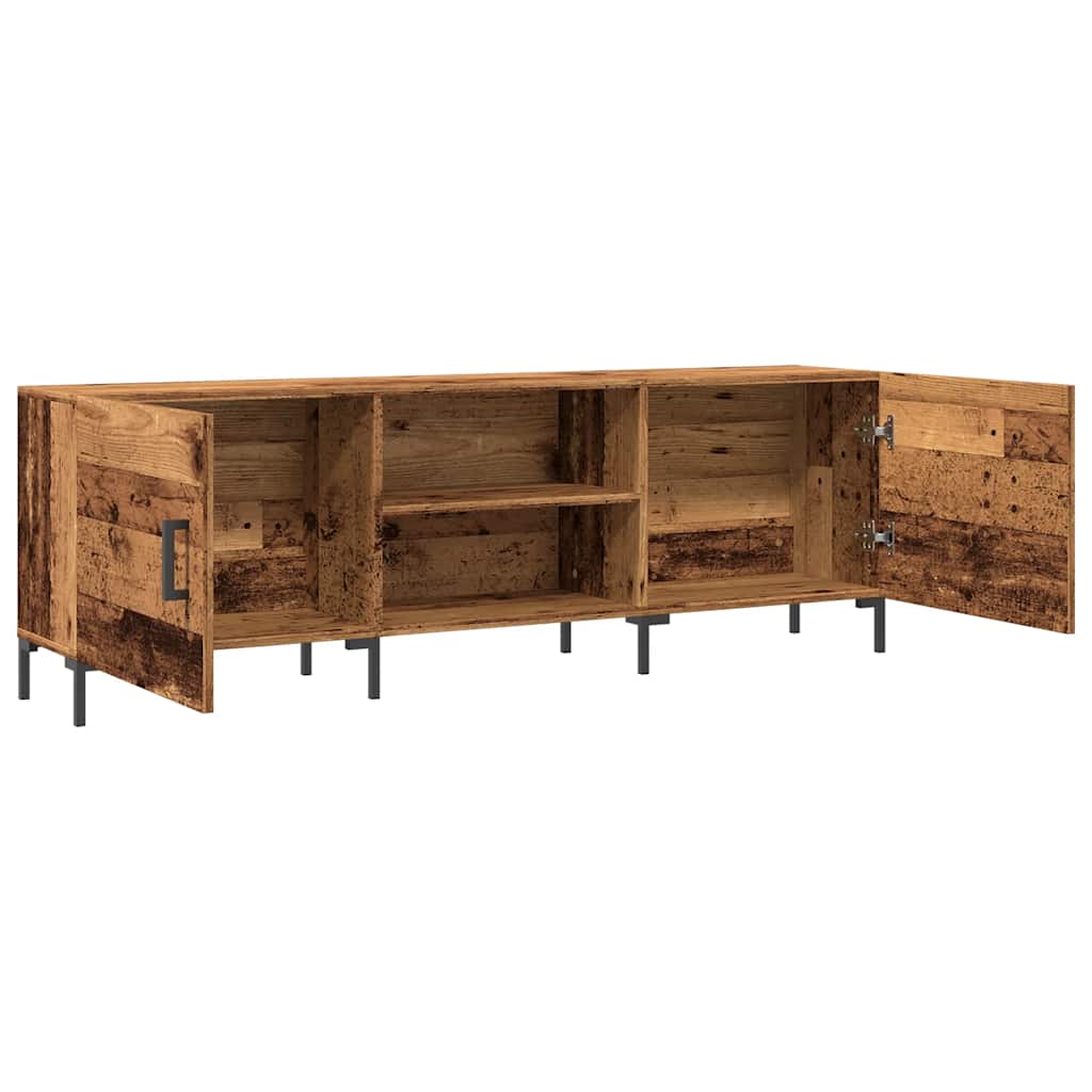 Dulap TV, lemn vechi, 150x30x50 cm, lemn prelucrat GartenMobel Dekor