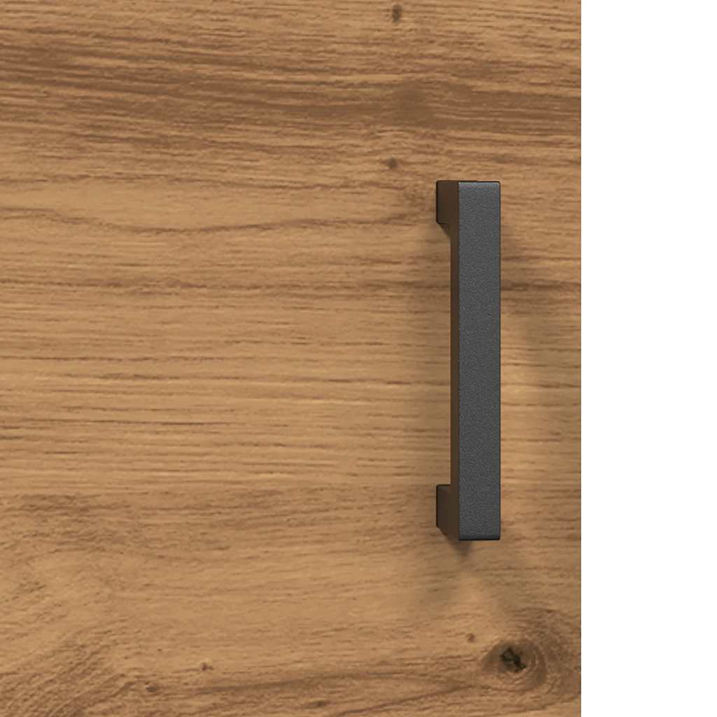 Dulap TV, stejar artizanal, 150x30x50 cm, lemn prelucrat GartenMobel Dekor