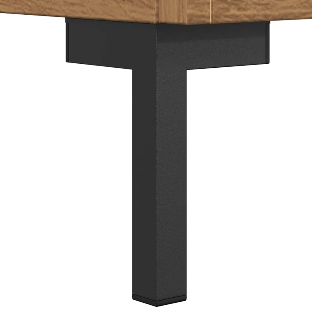 Dulap TV, stejar artizanal, 150x30x50 cm, lemn prelucrat GartenMobel Dekor