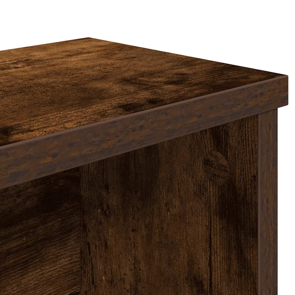 Rafturi de bucătărie stivuibile 2 buc Stejar afumat 50x15x16 cm GartenMobel Dekor