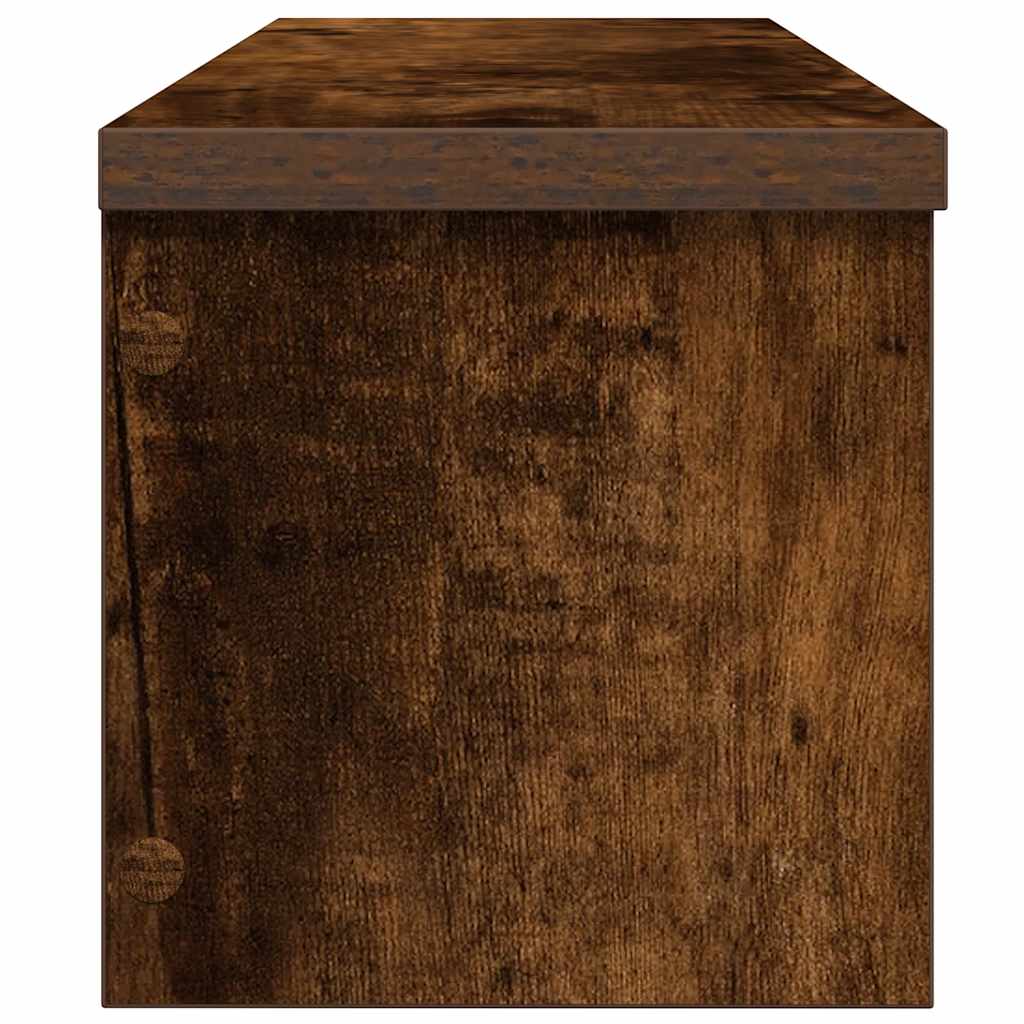 Rafturi de bucătărie stivuibile 2 buc Stejar afumat 50x15x16 cm GartenMobel Dekor