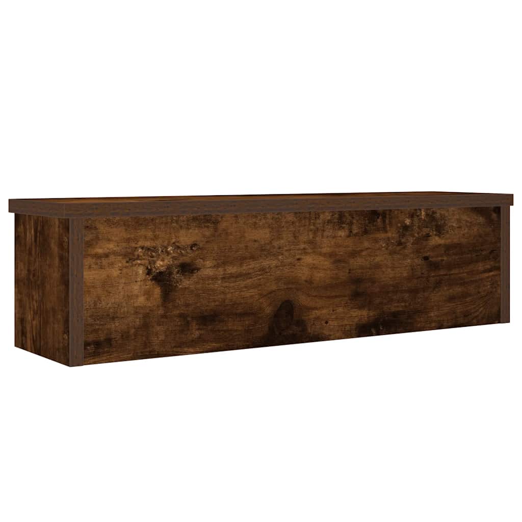 Rafturi de bucătărie stivuibile 2 buc Stejar afumat 50x15x16 cm GartenMobel Dekor