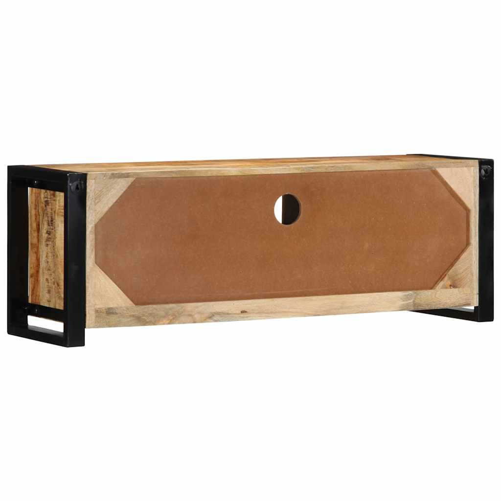 Dulap TV 100x30x35 cm lemn masiv de mango GartenMobel Dekor