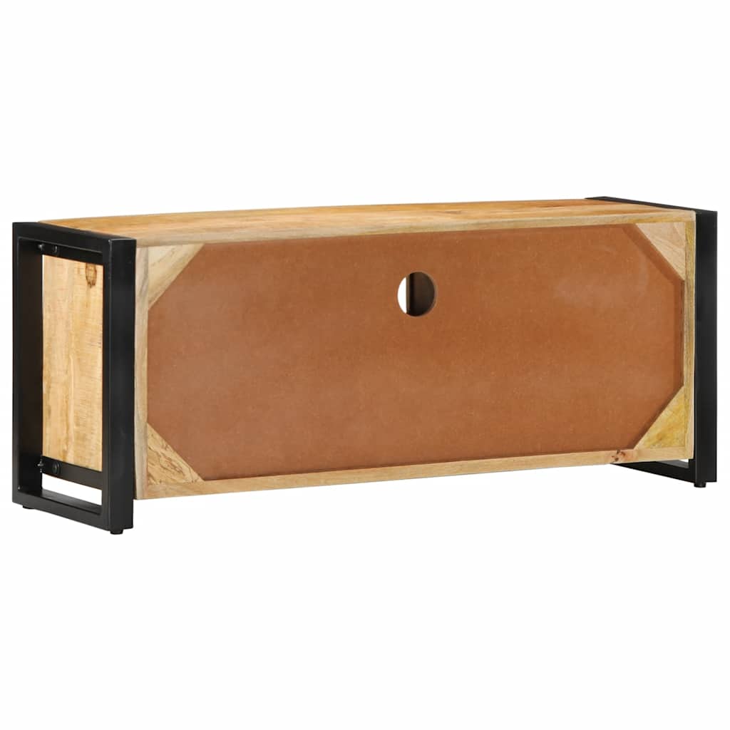 Dulap TV 100x30x40 cm lemn masiv de mango GartenMobel Dekor