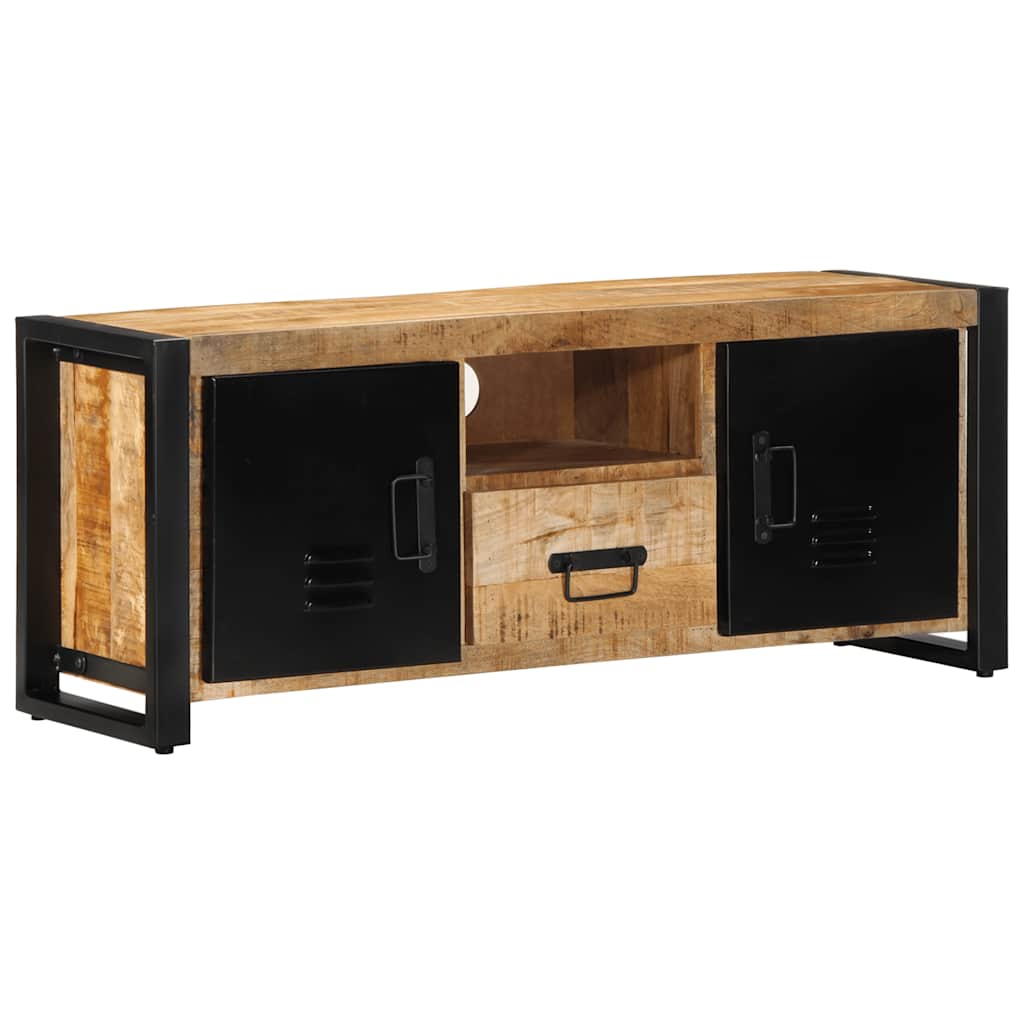 Dulap TV 100x30x40 cm lemn masiv de mango GartenMobel Dekor