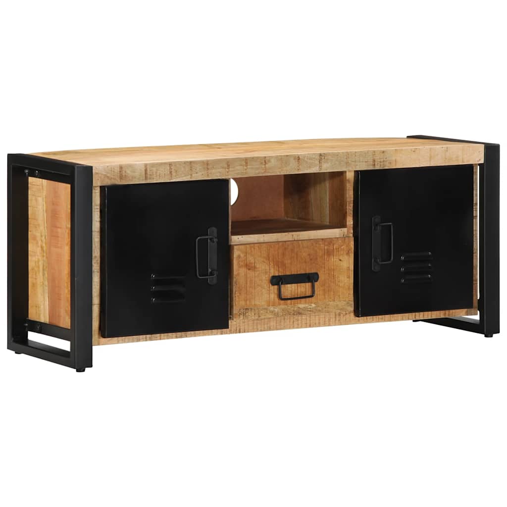 Dulap TV 100x30x40 cm lemn masiv de mango GartenMobel Dekor