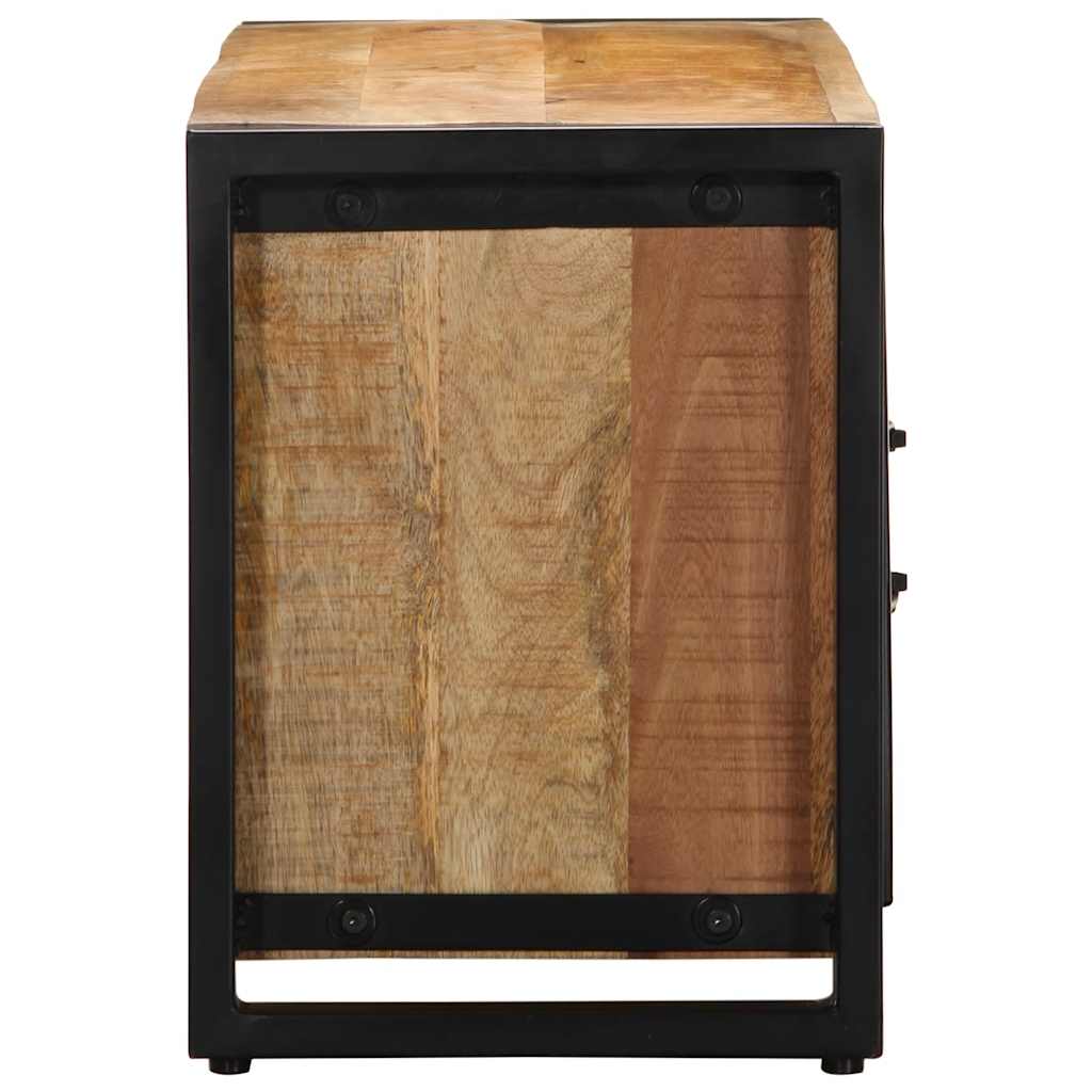 Dulap TV 100x30x40 cm lemn masiv de mango GartenMobel Dekor