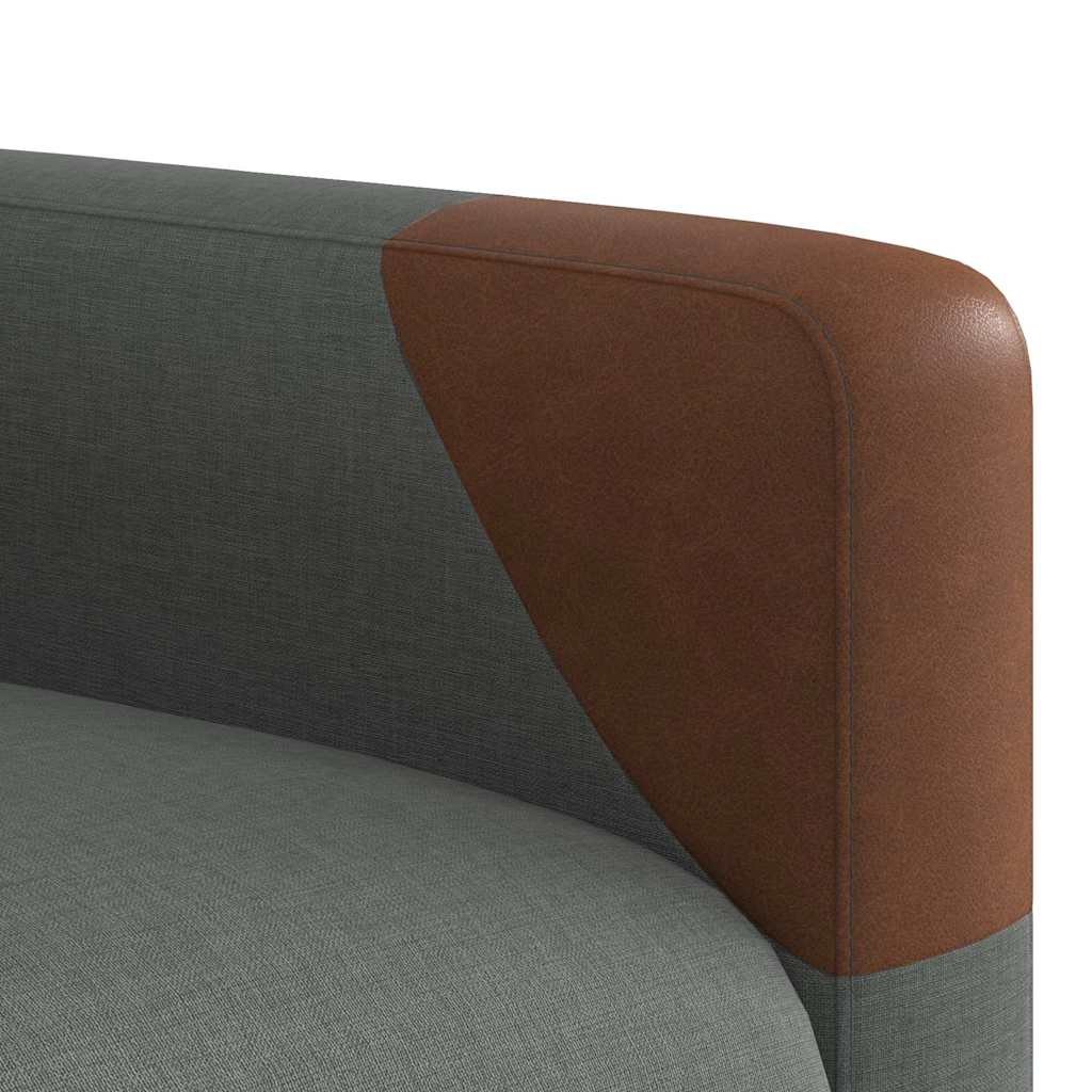 Fotoliu electric de masaj rabatabil, gri închis, textil GartenMobel Dekor