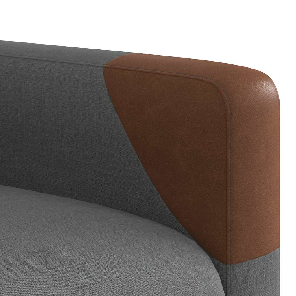 Fotoliu de masaj rabatabil, gri închis, material textil GartenMobel Dekor