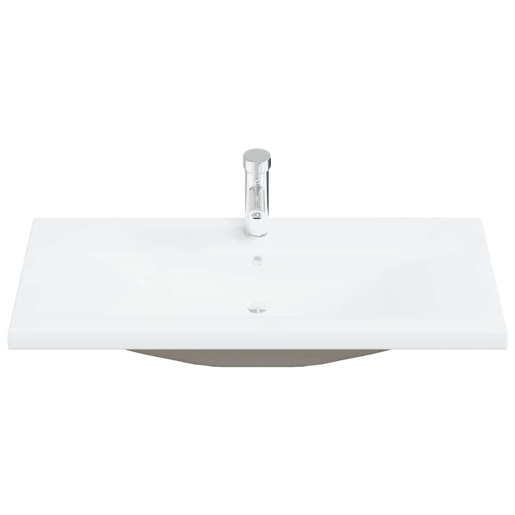 Set mobilier de baie, 4 piese, gri beton, lemn compozit GartenMobel Dekor