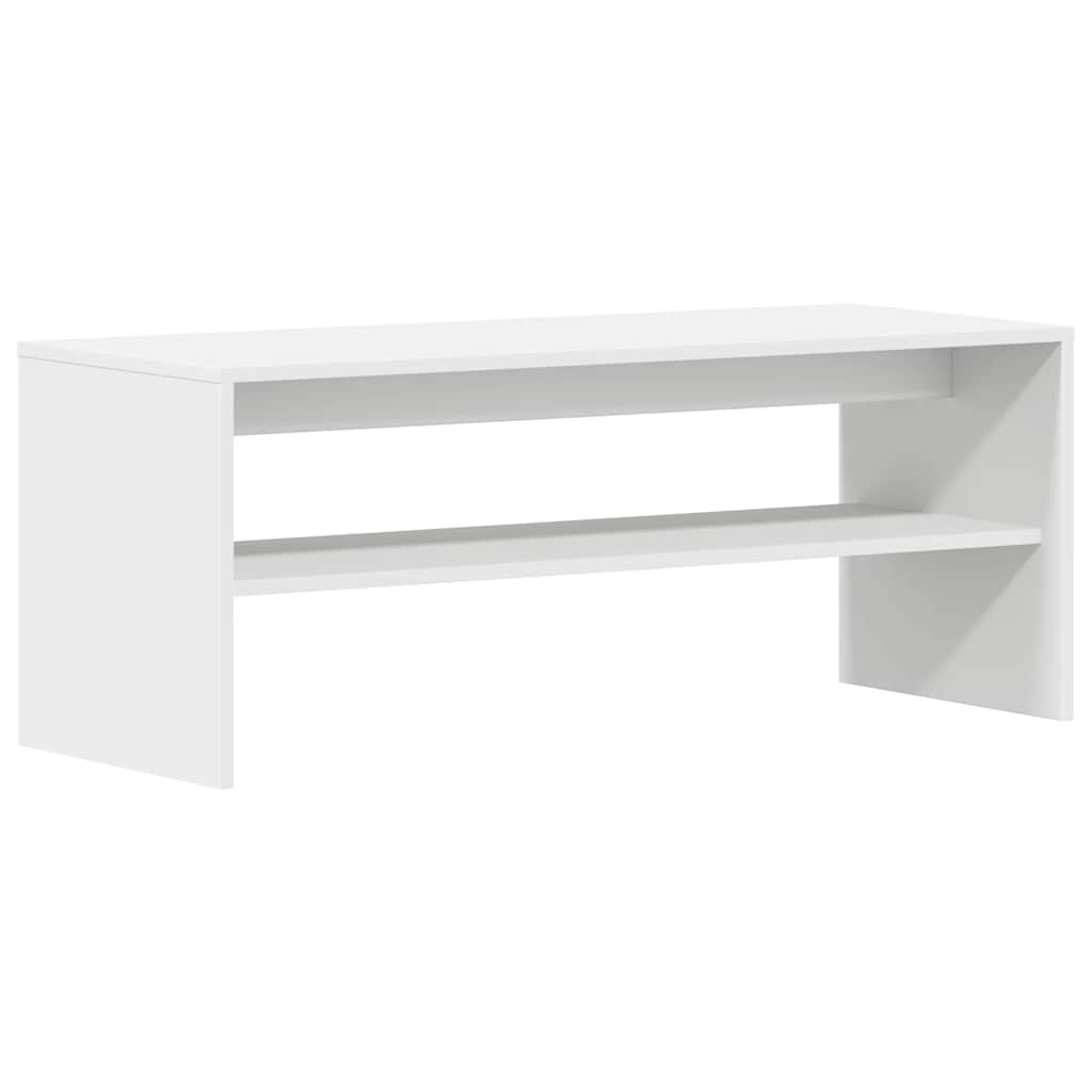 Comodă TV, alb, 100 x 40 x 40 cm, PAL GartenMobel Dekor