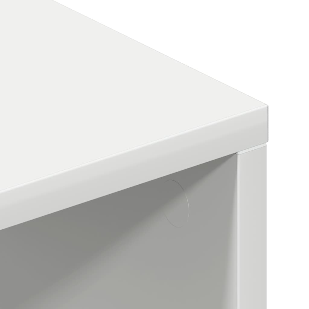 Comodă TV, alb, 100 x 40 x 40 cm, PAL GartenMobel Dekor
