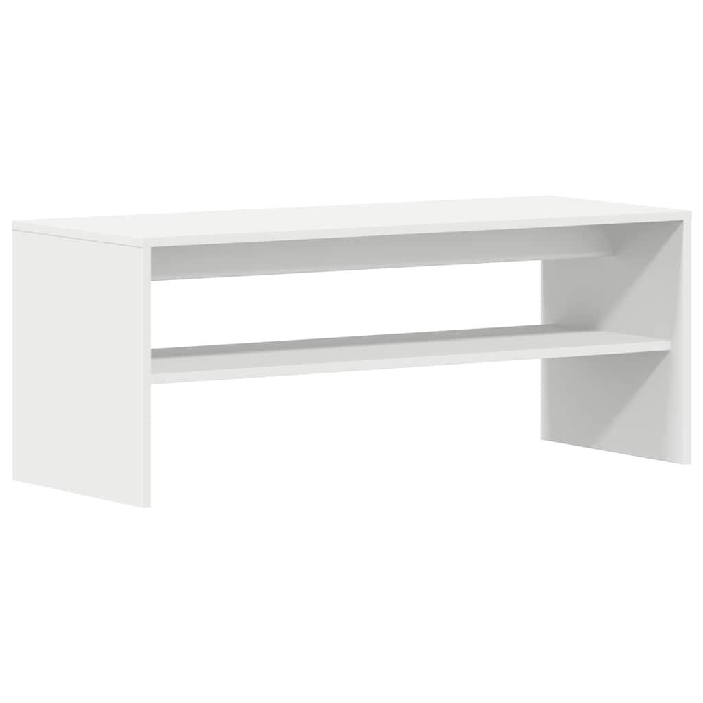 Comodă TV, alb, 100 x 40 x 40 cm, PAL GartenMobel Dekor