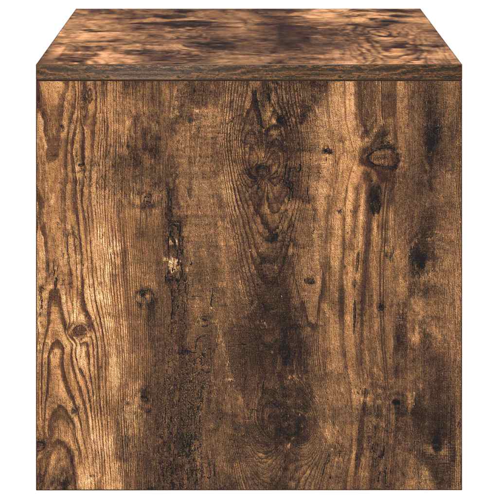 Comodă TV, stejar fumuriu, 100x40x40 cm, lemn compozit GartenMobel Dekor