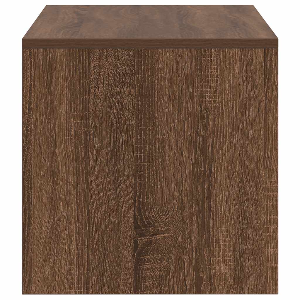 Comodă TV, stejar maro, 100x40x40 cm, lemn compozit GartenMobel Dekor
