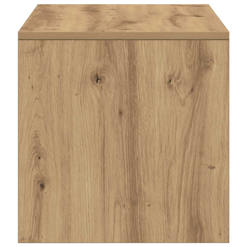 Dulap TV, stejar artizanal, 100x40x40 cm, lemn prelucrat GartenMobel Dekor