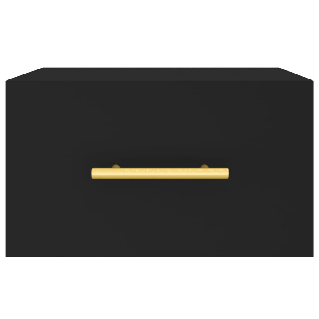 Noptieră de perete, negru, 35x35x20 cm GartenMobel Dekor