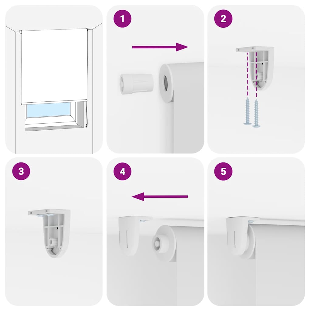 Jaluză cu rolă de duș 120x240 cm lățime material 116 cm GartenMobel Dekor
