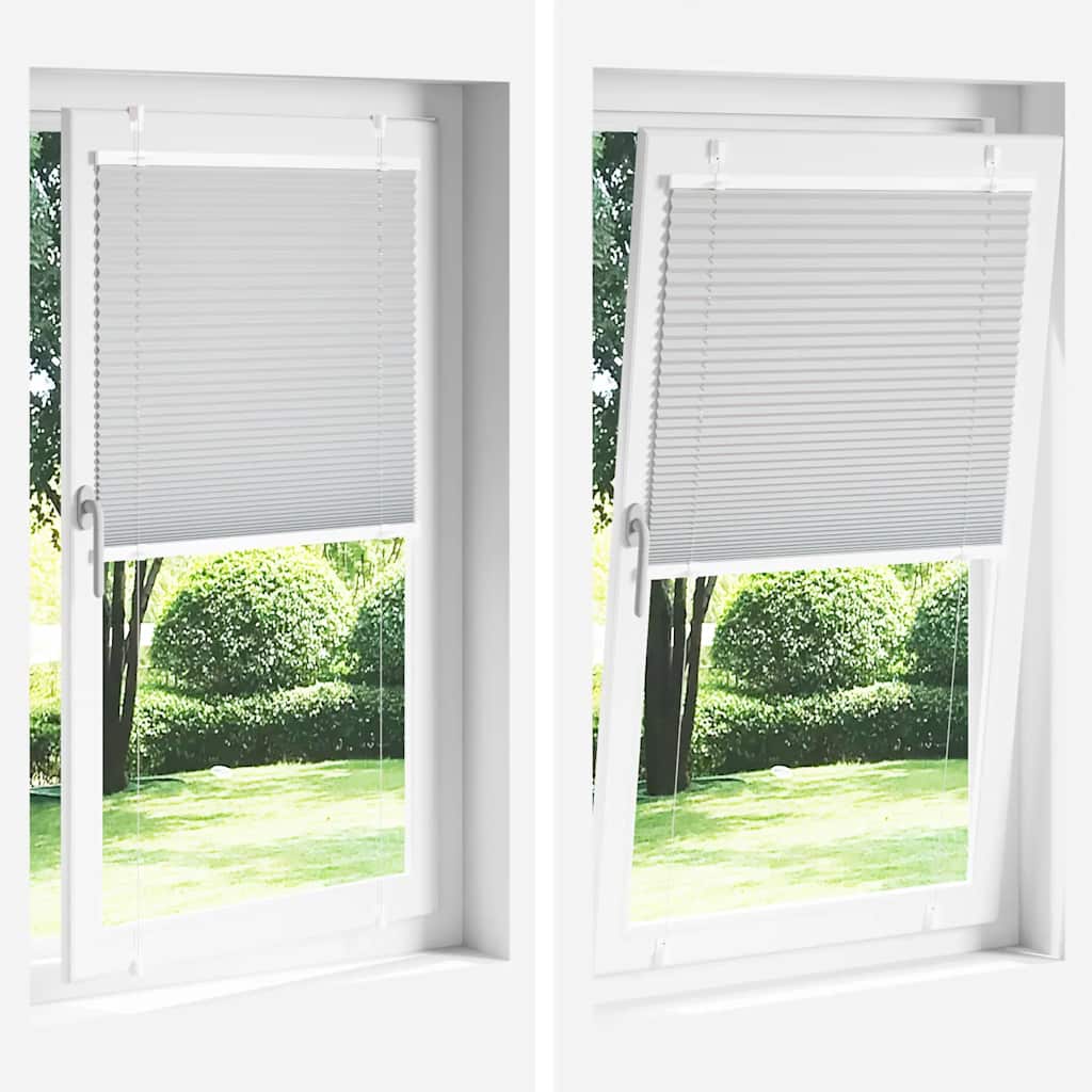 Jaluză plisată Crem 90x150cm Lățime țesătură 89,4 cm GartenMobel Dekor