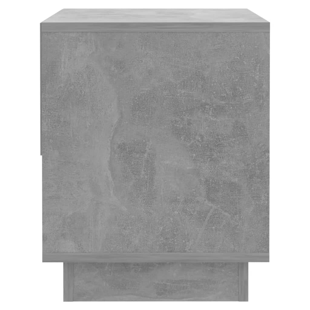 Noptieră, gri beton, 45x34x44 cm, PAL  GartenMobel Dekor