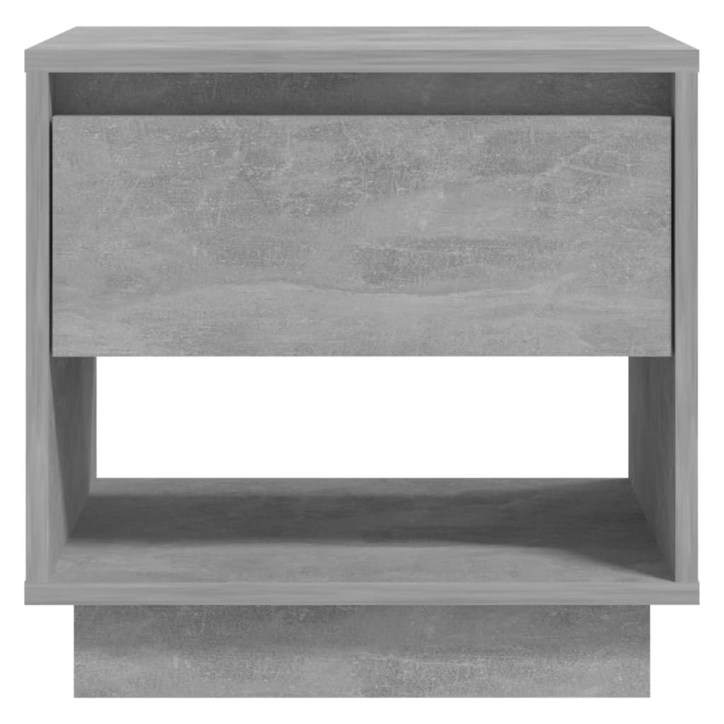 Noptieră, gri beton, 45x34x44 cm, PAL  GartenMobel Dekor