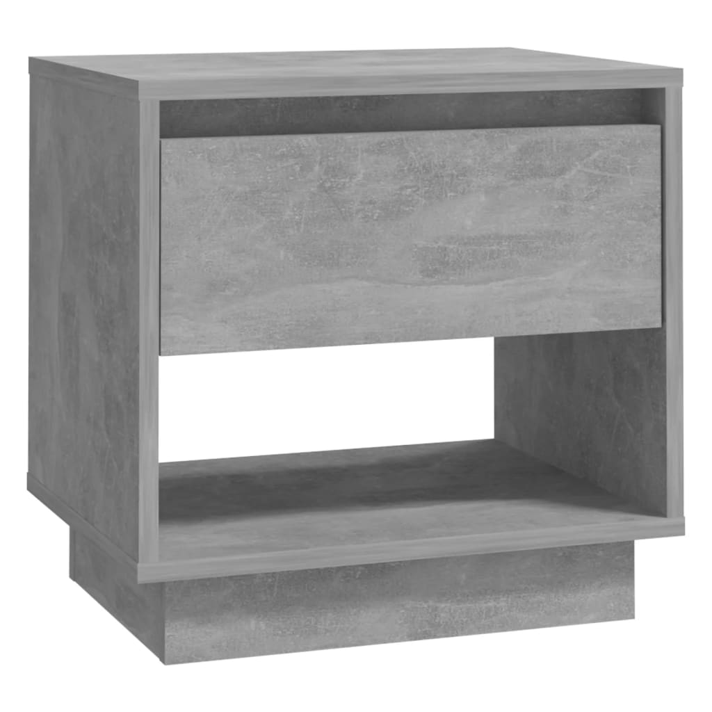 Noptieră, gri beton, 45x34x44 cm, PAL  GartenMobel Dekor
