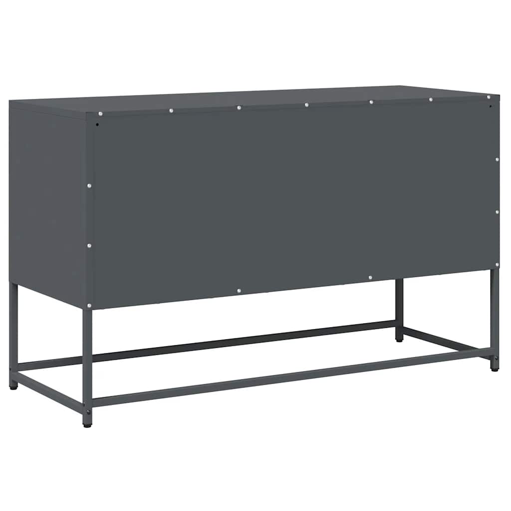 Dulap TV, antracit, 100,5x39x60,5 cm, oțel laminat la rece GartenMobel Dekor