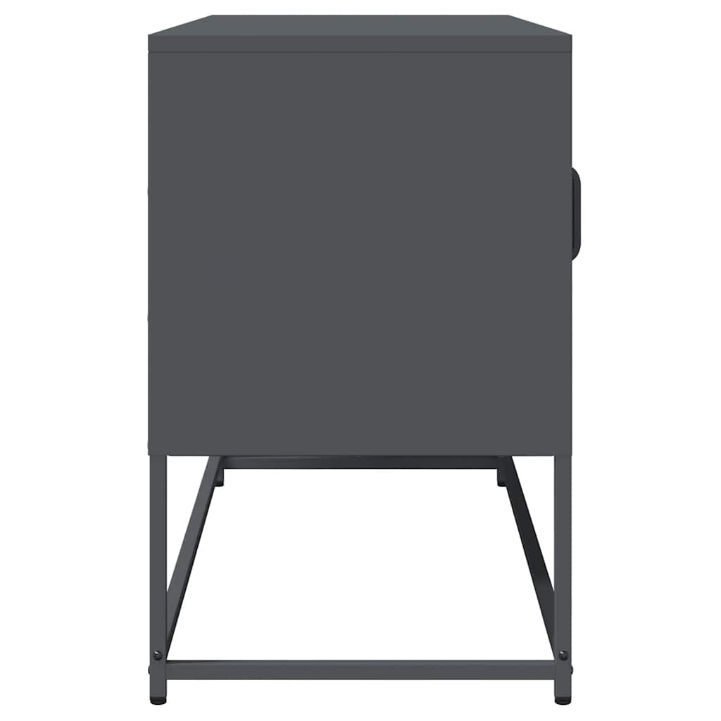 Dulap TV, antracit, 100,5x39x60,5 cm, oțel laminat la rece GartenMobel Dekor
