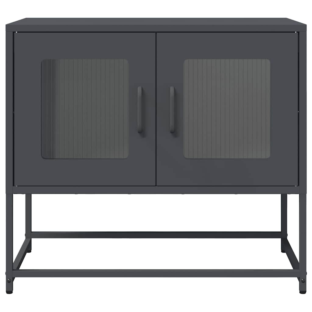 Dulap TV, antracit, 68x39x60,5 cm, oțel laminat la rece GartenMobel Dekor