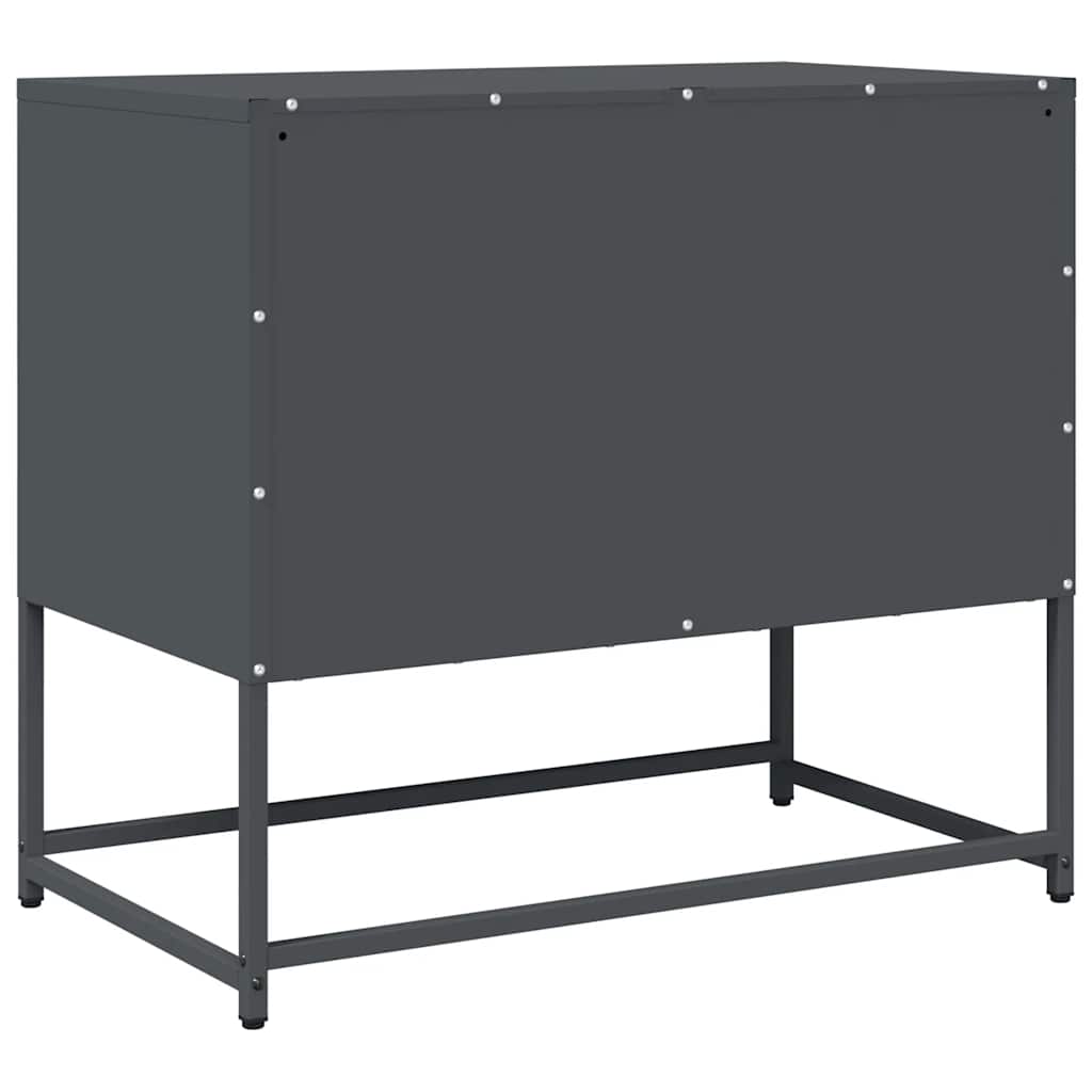 Dulap TV, antracit, 68x39x60,5 cm, oțel laminat la rece GartenMobel Dekor