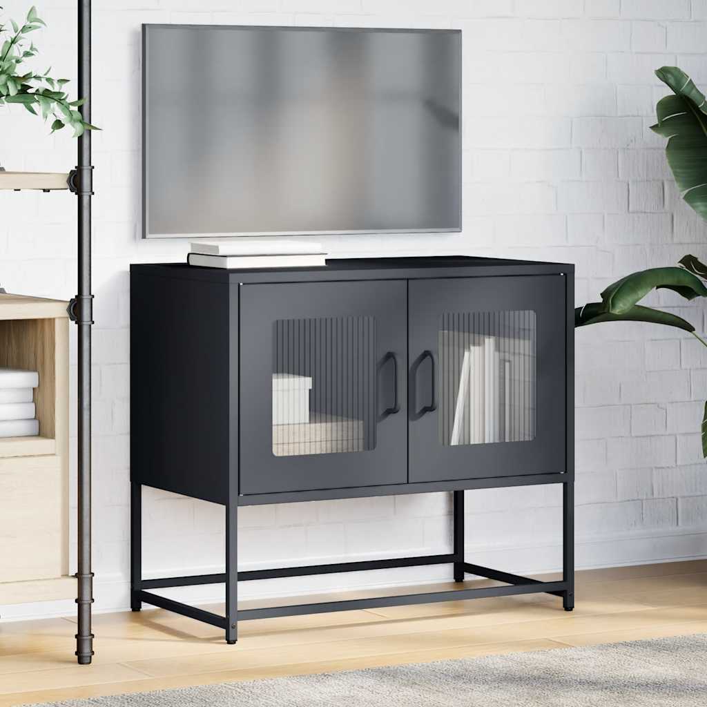 Dulap TV, antracit, 68x39x60,5 cm, oțel laminat la rece GartenMobel Dekor