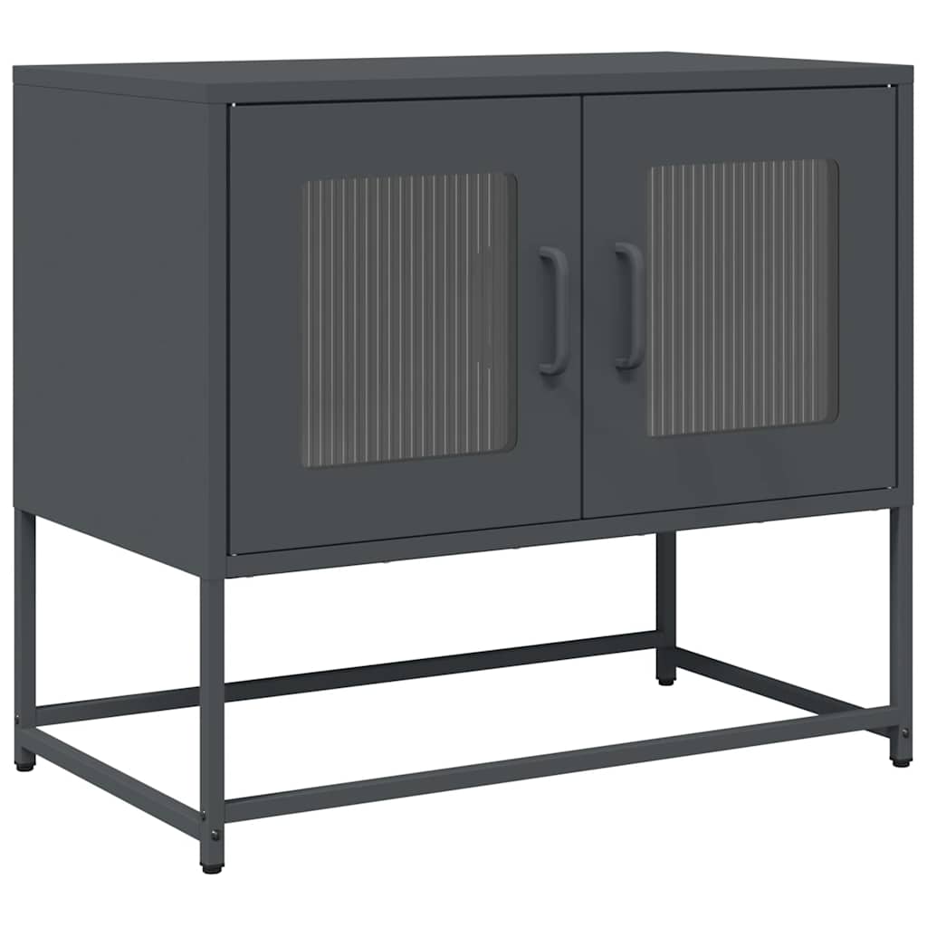 Dulap TV, antracit, 68x39x60,5 cm, oțel laminat la rece GartenMobel Dekor