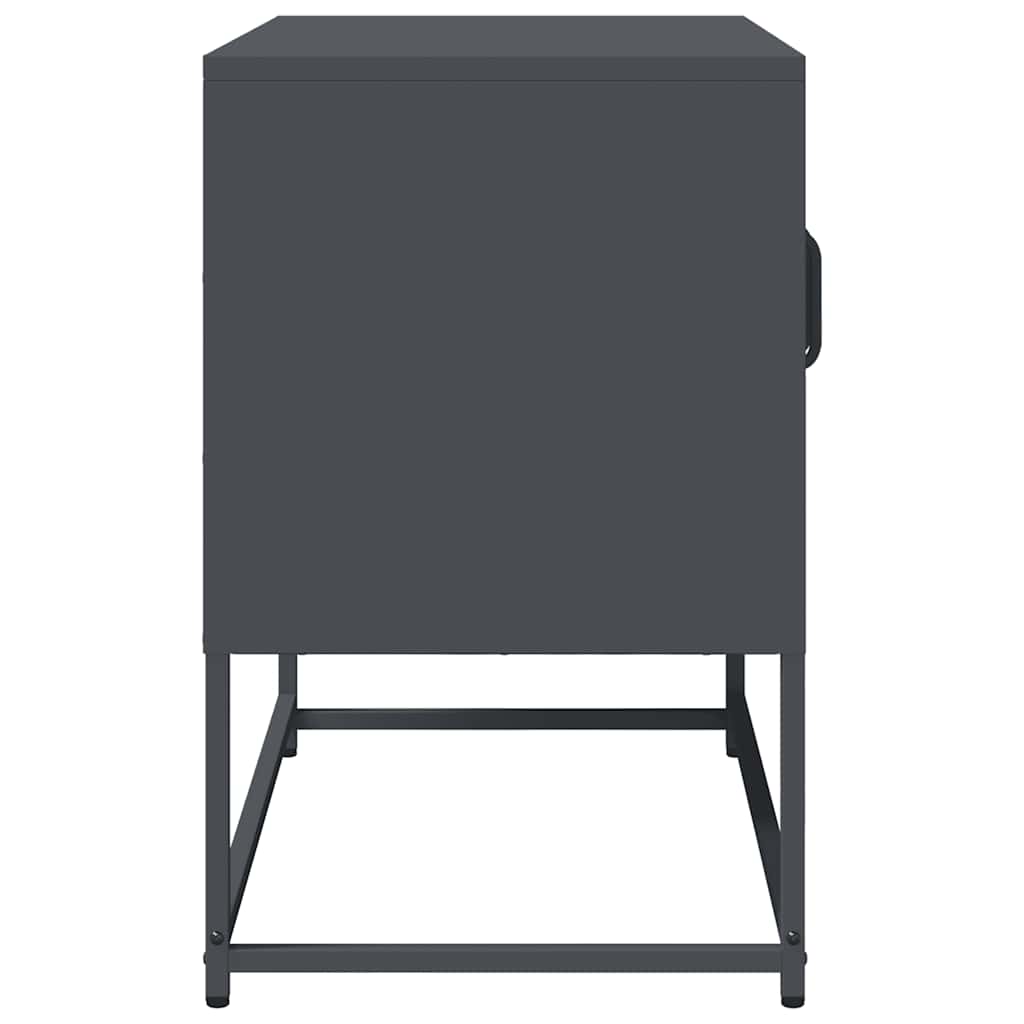 Dulap TV, antracit, 68x39x60,5 cm, oțel laminat la rece GartenMobel Dekor