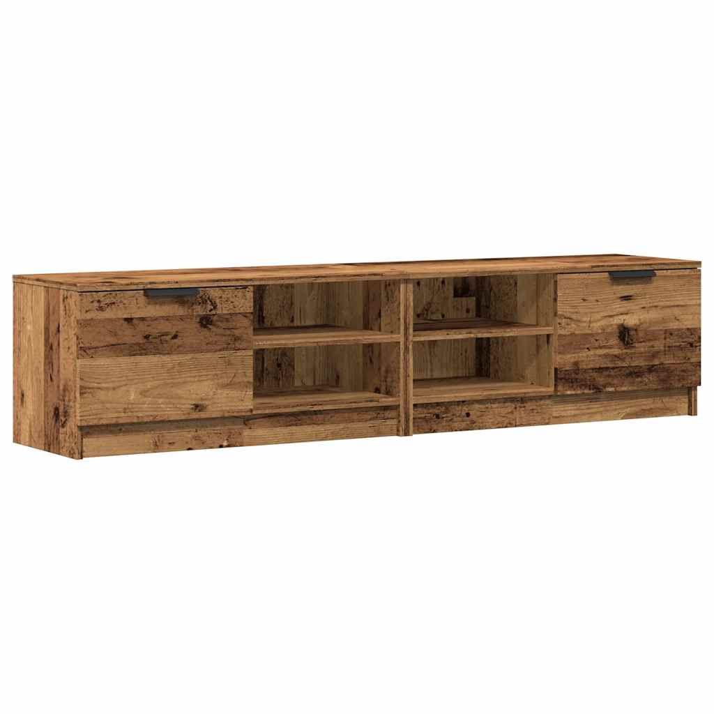 Dulapuri TV 2 buc Lemn vechi 80x35x36,5 cm Lemn prelucrat GartenMobel Dekor