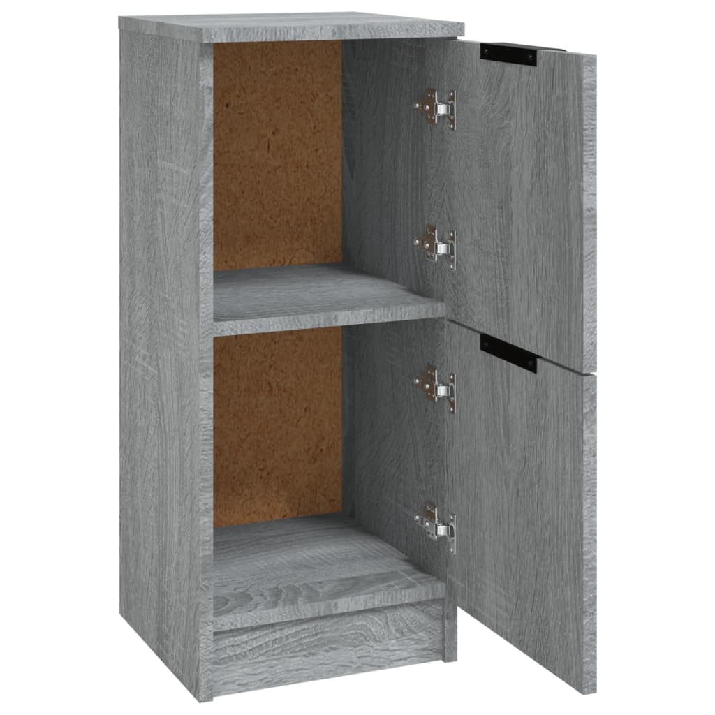Dulapuri, 2 buc., gri sonoma, 30x30x70 cm, lemn prelucrat GartenMobel Dekor