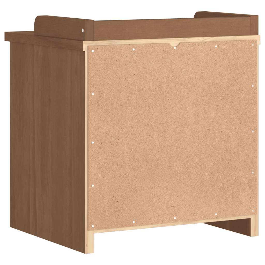 Bancă pentru hol „SANDNES” 45x40x50 cm din lemn masiv de pin GartenMobel Dekor