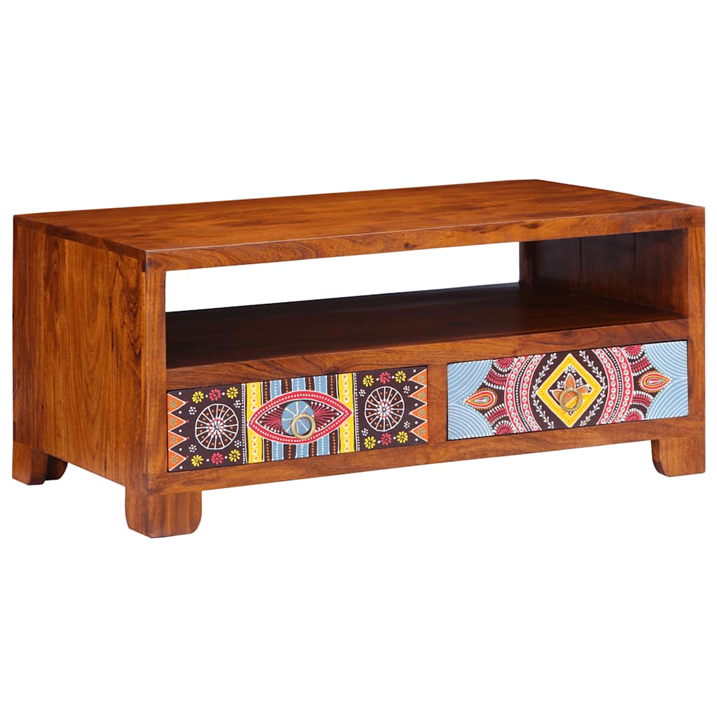 Măsuță de cafea, 90x50x40 cm, lemn masiv de acacia GartenMobel Dekor