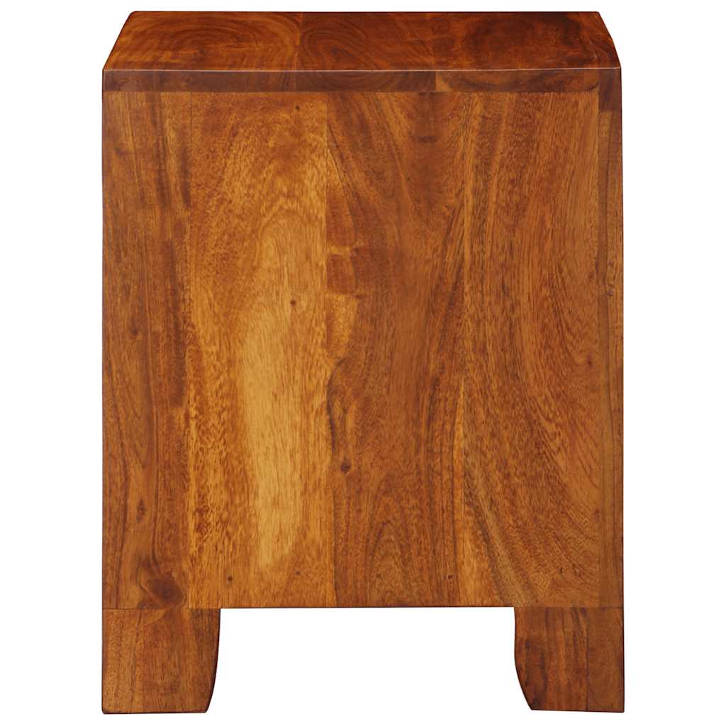 Noptiera 2 buc 40x35x45 cm lemn masiv de salcam GartenMobel Dekor