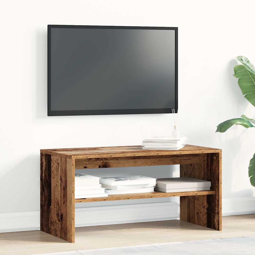 Comodă TV, Lemn vechi, 80x40x40 cm, PAL GartenMobel Dekor