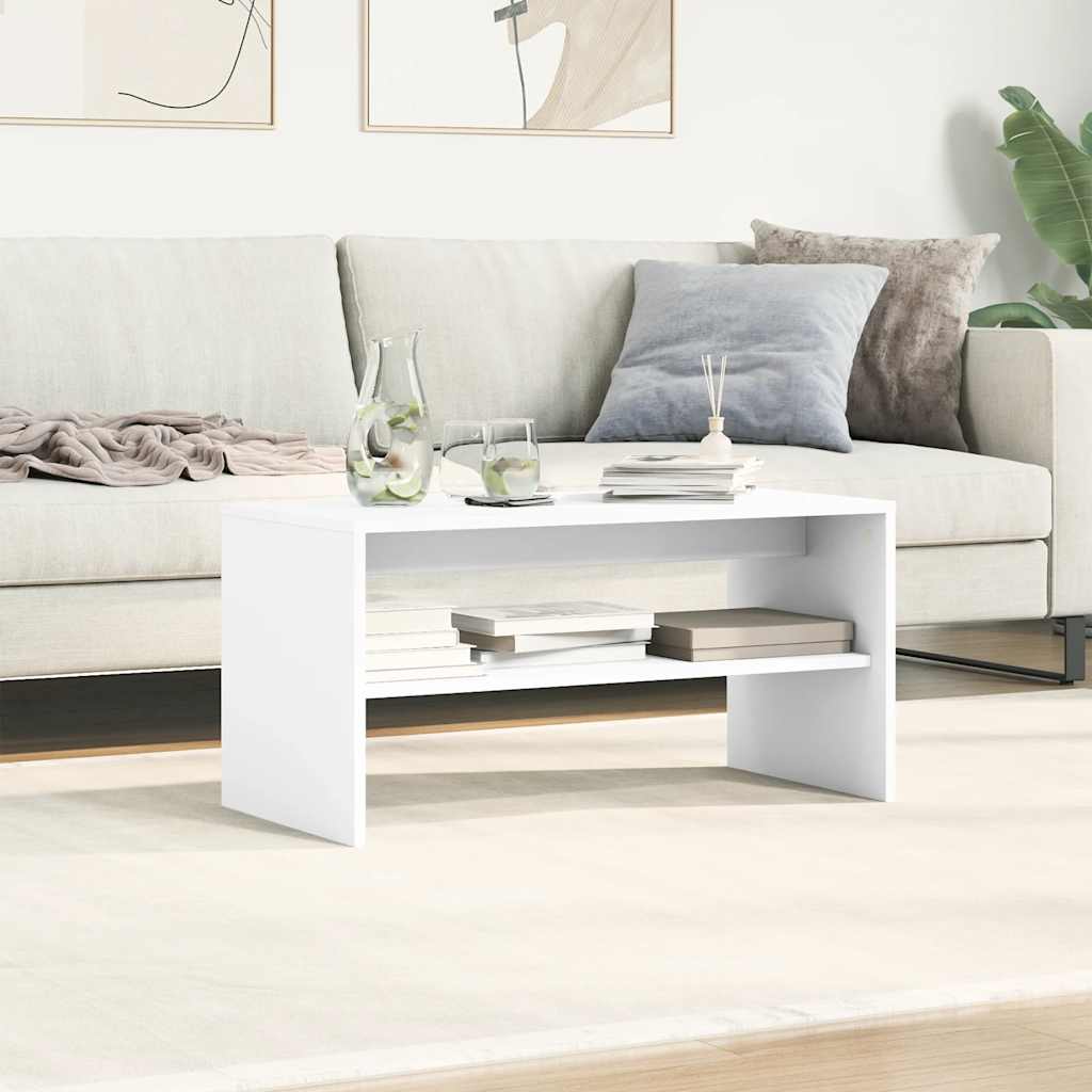 Comodă TV, alb, 80x40x40 cm, PAL GartenMobel Dekor