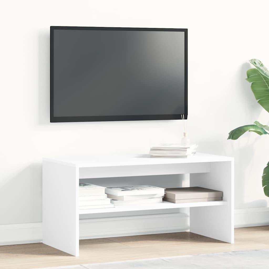 Comodă TV, alb, 80x40x40 cm, PAL GartenMobel Dekor