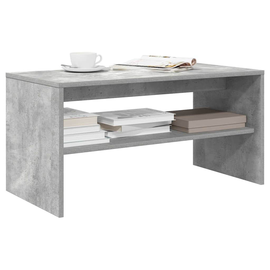 Comodă TV, gri beton, 80x40x40 cm, PAL GartenMobel Dekor
